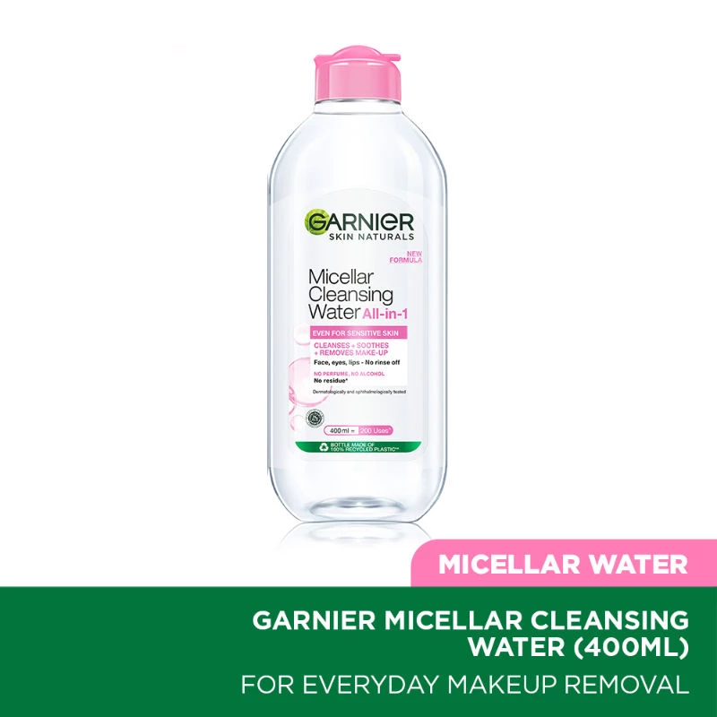 Garnier Micellar Cleansing Water For Sensitive Skin, 400 ml-1.webp